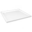 Square ABS Shower Base Tray White 80x80 cm