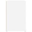Shoe Cabinet White 130x35x54 cm Engineered Wood