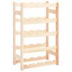 Wine Rack for 20 Bottles Solid Wood Pine