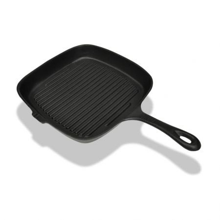 Cast Iron Grill Pan 24x23 cm