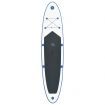 Inflatable Stand Up Paddleboard with Sail Set Blue and White