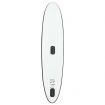 Inflatable Stand Up Paddleboard with Sail Set Black and White