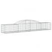 Arched Gabion Basket 300x50x40/60 cm Galvanised Iron