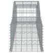 Arched Gabion Basket 300x50x40/60 cm Galvanised Iron