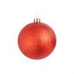 100 Piece Christmas Ball Set 3/4/6 cm Red