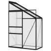 Greenhouse Anthracite Aluminium 1.38 m³