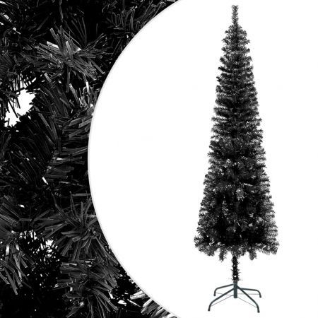 Slim Christmas Tree Black 150 cm
