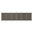 6-Panel Room Divider Anthracite 520x180 cm Fabric