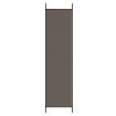 4-Panel Room Divider Anthracite 698x180 cm Fabric