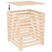 Composter 82.5x82.5x99.5 cm Solid Wood Pine