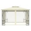 Gazebo with Nets 300x300x265 cm Cream