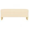 Bench Cream 100x35x41 cm Fabric