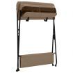 Changing Table Taupe Iron