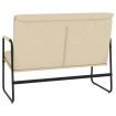 Bench Cream 100x64x80 cm Fabric