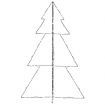 Christmas Cone Tree 200 LEDs Indoor and Outdoor 98x150 cm