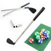 Golf Chipping Game with Sticky Balls fun Game Mat Indoor OutdoorGolf Game Set for Children Over 3 Years Old and Adults  Golf Clubs