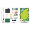 Golf Chipping Game with Sticky Balls fun Game Mat Indoor OutdoorGolf Game Set for Children Over 3 Years Old and Adults  Golf Clubs