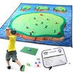 Golf Chipping Game with Sticky Balls fun Game Mat Indoor OutdoorGolf Game Set for Children Over 3 Years Old and Adults  Golf Clubs