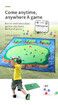 Golf Chipping Game with Sticky Balls fun Game Mat Indoor OutdoorGolf Game Set for Children Over 3 Years Old and Adults  Golf Clubs