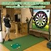 Golf Chipping Game with Sticky Balls and Darts fun Game Mat Indoor OutdoorGolf Game Set for Children Over 3 Years Old and Adults  Golf Clubs