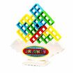 48pcs Tetra Tower Game Stacking Blocks Stack Building Blocks Balance Puzzle Board Assembly Bricks Educational Toys for Children Adults