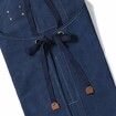 Waterproof Chef Aprons for Men Women with Large Pockets Cotton Canvas Cross Back Adjustable Work Apron Size M to XXL(Darkblue)