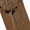 Waterproof Chef Aprons for Men Women with Large Pockets Cotton Canvas Cross Back Adjustable Work Apron Size M to XXL(Brown)