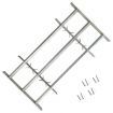 Adjustable Security Grille for Windows with 3 Crossbars 1000-1500 mm