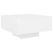 Coffee Table White 60x60x31.5 cm Engineered Wood