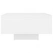 Coffee Table White 60x60x31.5 cm Engineered Wood