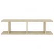 Wall Shelves 2 pcs Sonoma Oak 75x18x20 cm Engineered Wood