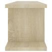 Wall Shelves 2 pcs Sonoma Oak 75x18x20 cm Engineered Wood