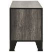 TV Cabinet Grey 105x36x47 cm Metal and MDF