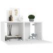 Hanging TV Cabinet White 60x30x30 cm