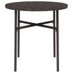 Tea Table Brown 45 cm Poly Rattan