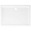 Rectangular ABS Shower Base Tray White 80x110 cm