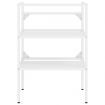 Bathroom Washbasin Frame White 59x38x83 cm Iron