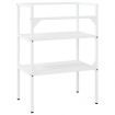Bathroom Washbasin Frame White 59x38x83 cm Iron