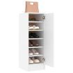 Shoe Cabinet White 32x35x92 cm Engineered Wood