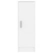 Shoe Cabinet White 32x35x92 cm Engineered Wood