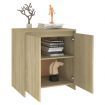 Sideboard Sonoma Oak 70x41x75 cm Engineered Wood