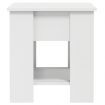 Coffee Table White 101x49x52 cm Engineered Wood