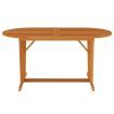 Garden Table 160x85x75 cm Solid Wood Eucalyptus