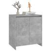 Sideboard Concrete Grey 70x41x75 cm Engineered Wood