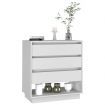 Sideboard White 70x41x75 cm Engineered Wood