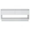 TV Cabinet High Gloss White 102x41x44 cm Engineered Wood