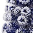 Artificial Christmas Tree with LED White&Blue 150 cm Fibre Optic