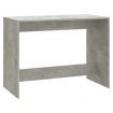 3 Piece Dining Set Concrete Grey Engineered Wood