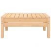 Garden Footstool Solid Pinewood