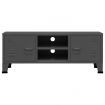 Industrial TV Cabinet Anthracite 105x35x42 cm Metal